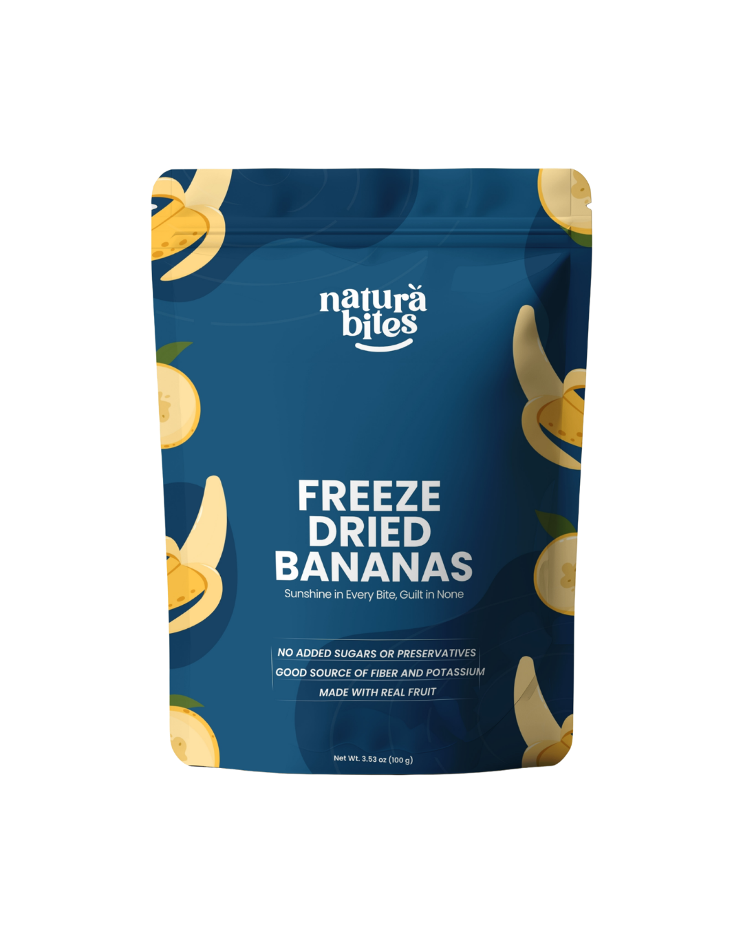NaturaBite Freeze Dried Banana — 100g